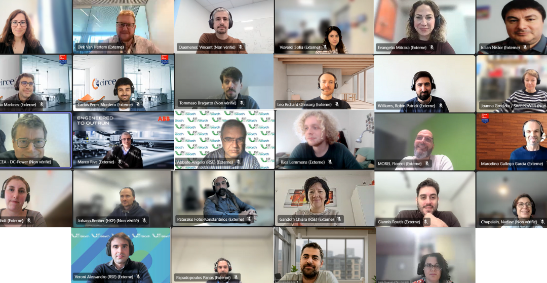 THEUS hosted a coordination meeting to foster collaboration among DC-powered research projects